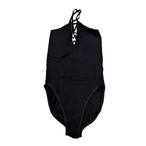Free People Womens Size XS/S Black Movement Dance All Day One Piece Bodysuit - Picture 1 of 9